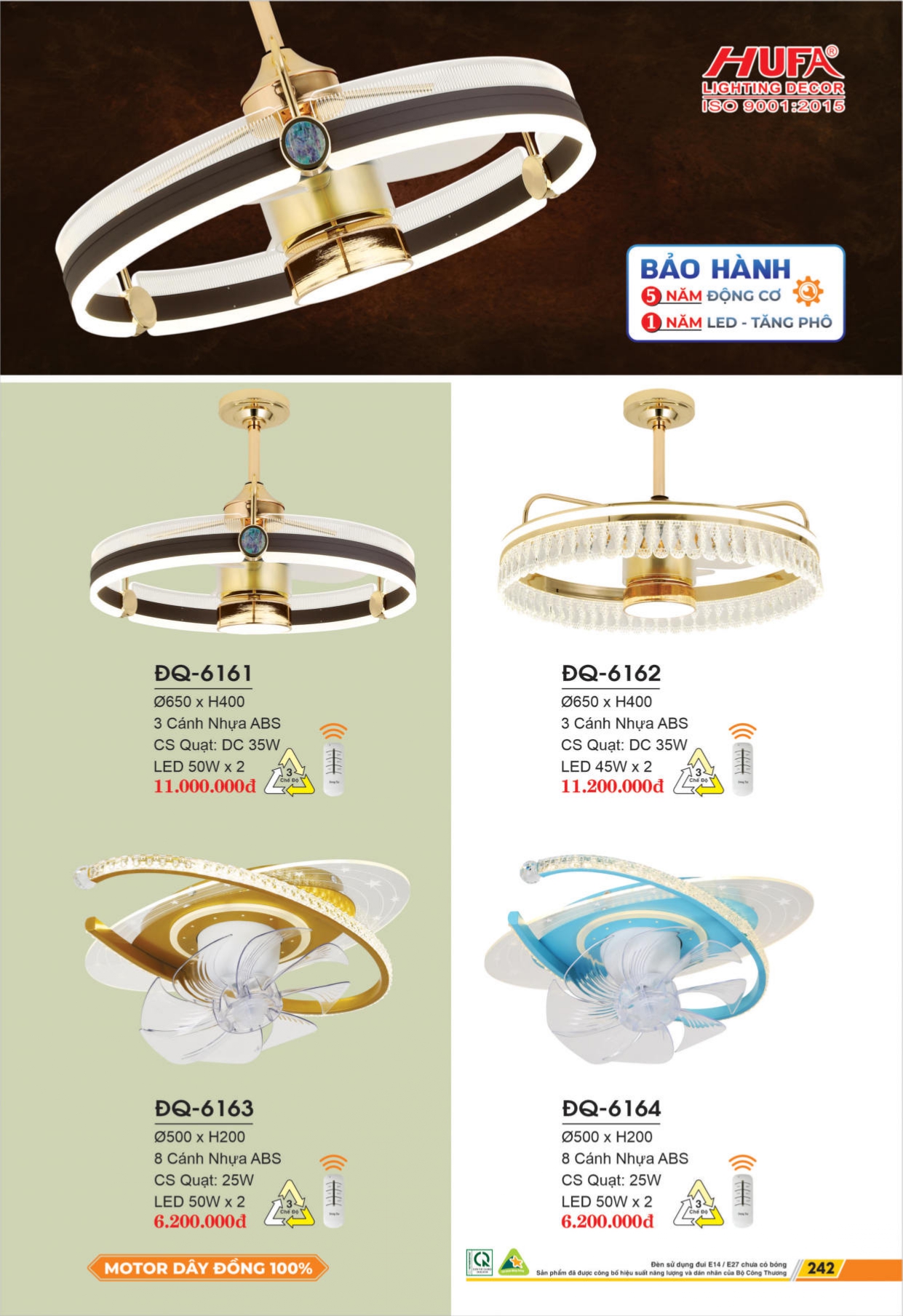 Bảng giá đèn LED HUFA 2026